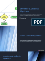 Introducao A Analise de Algoritmos