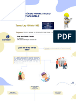 Interpretación de La Norma Aplicable SG SST (Ley 100)