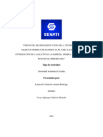 Limachi Calderón André Rodrigo - “Propuesta de Implementación de La Técnica Lean Manufacturing Utilizando Las 5s, Para La Gestión y Optimización Del Almacén en La Empresa Dimera Servicios Sac, Puno en El Periodo