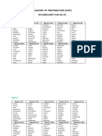 Academy of Preparation - Vocabulary For Ielts