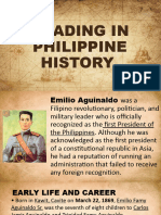 President Emilio Aguinaldo - History