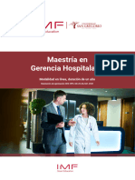 Maestria en Gerencia Hospitalaria