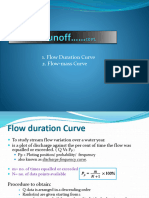 2C - Flow Duratuion, Flow Mass Curve