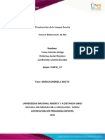 Formato Tarea 2 - Elaboración de Wix