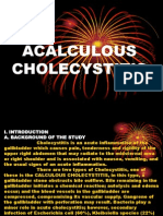 Acalculous Cholecystitis Power Point