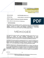 Solicitante: Inversiones Kris S.A.C. of Ositora Juana Magaly Zavaleta Acosta