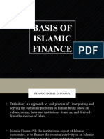 Basis of Islamic Finance