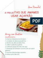 Receitas Com Açafrão