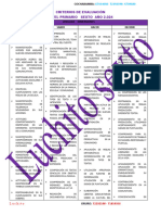 Criterios de Evaluación 6to Luchito