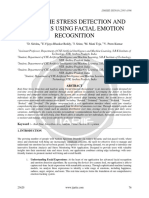 REAL TIME STRESS DETECTION AND ANALYSIS USING FACIAL EMOTION RECOGNITION Ijariie23620