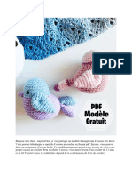 Oiseau Facile PDF Amigurumi Patron Gratuit