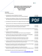 S6 C.R.E P1 Revision Past Papers