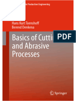 Basics of Cutting and Abrasive Processes