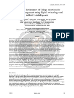 Optimizing The Internet of Things Adoption For Pandemic Management Using Digital Technology and Collective Intelligence Ijariie22694