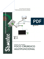 Foco Cirúrgico de Teto Sismatec PDF