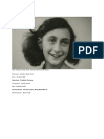 Anne Frank Biography