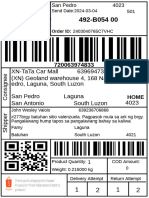 Shipping Label 2403040765c7vhc