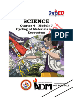 Sci8 - q4 - Mod7 - Cycling of Materials in An Ecosystem - v5