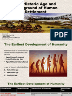 Topic 2 Pre Historic Age and Background of Human Settlement-1