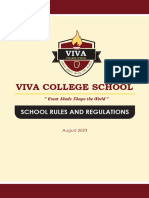 Viva School Rules A5 2021