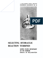 Bureau of Reclamation (1960) - Selecting Hydraulic Reaction Turbines (Monograph No. 20) - A11y