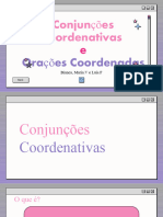 Conjunções Coordenativas e Orações Coordenadas