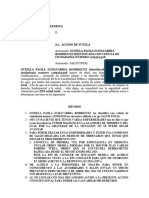 ACCION DE TUTELA GUISELA ECHAVARRI Vs SALUD TOTAL