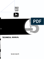 John Deere 570 570A Repair Manual Motor Grader TM1001