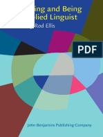 Becoming and Being An Applied Linguist: Edited by Rod Ellis