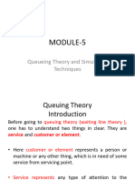 Module-5 - Queueing Theory