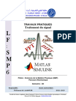 TP - Traitement Du Signal - SMP6 2022-2023