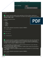 Avaliação Final (Objetiva) - Individual Fundamentos e Metodologia Da Alfabetização e Letramento