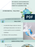 Environmental Pollution - 1