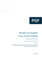 Modelo de Análisis de La Acción Estatal