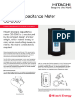 Hitachi Energy Portable Capacitance Meter CB2000