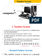 1 Data Representation - L1 - Introduction To Number System