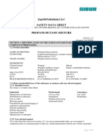 Zapsibneftekhim LLC Safety Data Sheet: Propane-Butane Mixture Date Created: 21/12/2020 Language: English