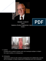 Clase 2 Fredric Jameson, Simulación, Pastiche, Esquizofrenia e Intensidad.