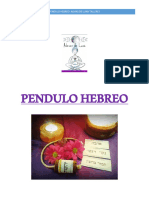 Pendulo Hebreo Almas de Luna