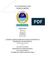 Dairy Form Management System Report