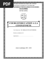 Syllabus D'éducation À La Citoyenneté - ISIG GOMA