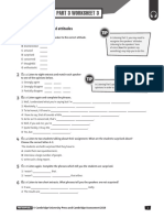 IELTS Listening Part 3 Worksheet 3