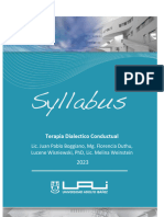 Syllabus - DBT - 2023