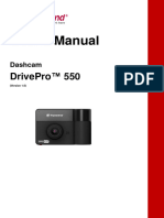 User 'S Manual: Drivepro ™ 550