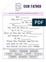 Catholic Prayers Activity Sheets