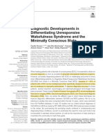 2022 - Porcaro - Diagnostic Developments in Differentiating Unresponsive Wakefulness Syndrome and The Minimally Conscious State