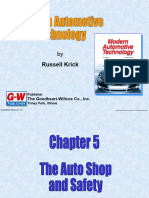 Chapter 5 The Auto Shop and Safety