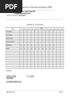 Manpower Utilization Schedule