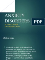 Anxiety Disorders 1