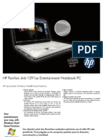 HP Pavilion Dv6-1291es Especificaciones